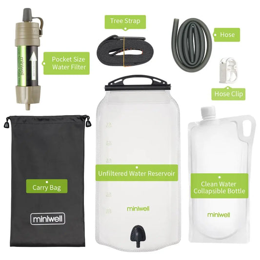 Miniwell Outdoor Gravity Water Filter
